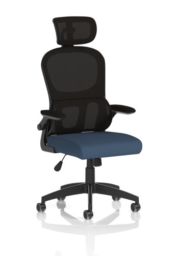 Iris Task Operator Black Mesh Back Bespoke Colour Seat Quest Whelk