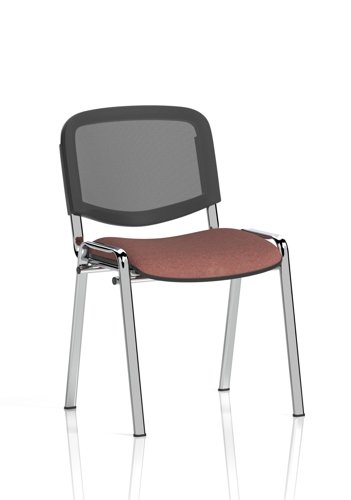 ISO Chrome Frame Mesh Back Bespoke Colour Rivet Forge (MOQ of 4 - Priced Individually)