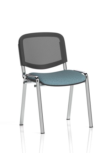 ISO Chrome Frame Mesh Back Bespoke Colour Rivet Quench (MOQ of 4 - Priced Individually)