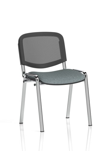 ISO Chrome Frame Mesh Back Bespoke Colour Rivet Tensile (MOQ of 4 - Priced Individually)