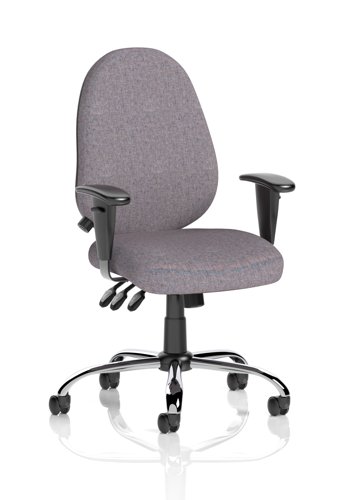 Lisbon Task Operator Chair Bespoke Colour Rivet Fuse