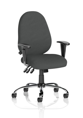 Lisbon Task Operator Chair Bespoke Colour Quest Mussel