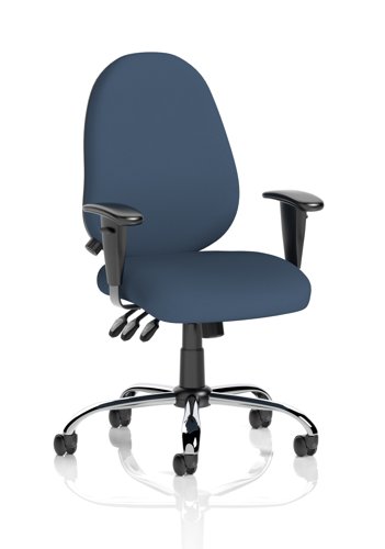 Lisbon Task Operator Chair Bespoke Colour Quest Whelk