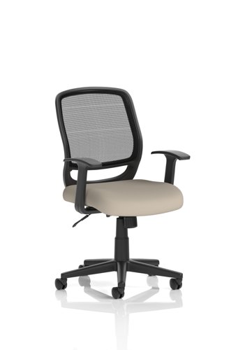 Mave Task Operator Chair Black Mesh With Arms Bespoke Colour Seat Quest Salt
