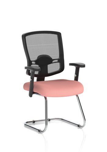 Portland Cantilever Bespoke Colour Seat Quest Shrimp