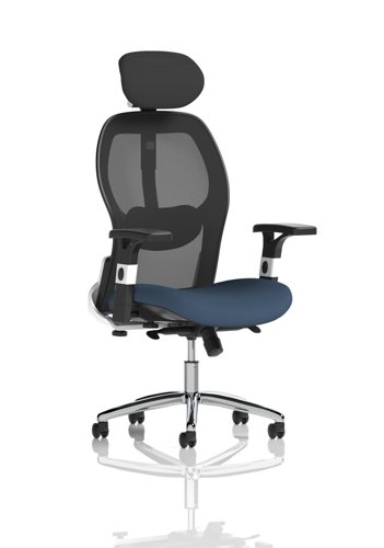 Sanderson II Mesh Back Chair Bespoke Colour Seat Quest Whelk