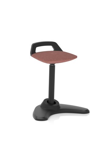 Spry Stool Black Frame Bespoke Colour Seat Rivet Forge