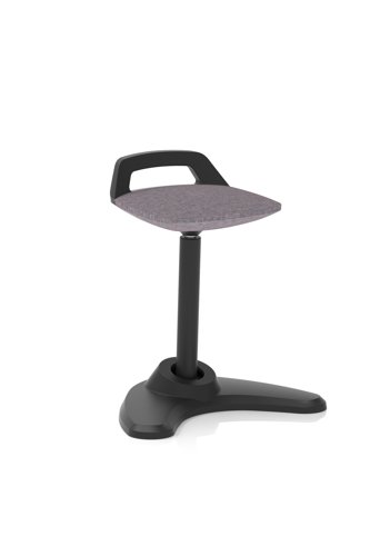 Spry Stool Black Frame Bespoke Colour Seat Rivet Fuse