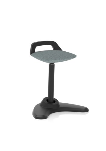 Spry Stool Black Frame Bespoke Colour Seat Rivet Tensile