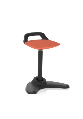 Spry Stool Black Frame Bespoke Colour Seat Quest Crab