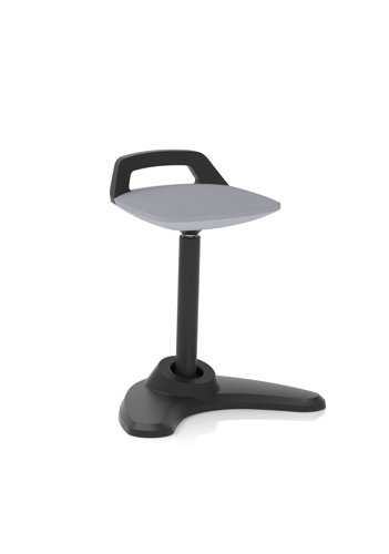 Spry Stool Black Frame Bespoke Colour Seat Quest Shell