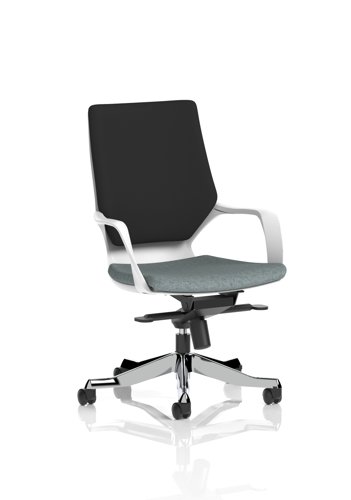 Xenon Executive White Shell Medium Back Bespoke Colour Seat Rivet Tensile