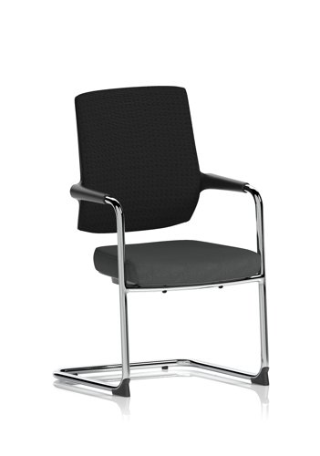 Vero Airmesh Back Cantilever Chair Bespoke Colour Seat Quest Mussel