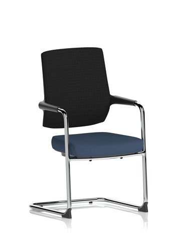Vero Airmesh Back Cantilever Chair Bespoke Colour Seat Quest Whelk