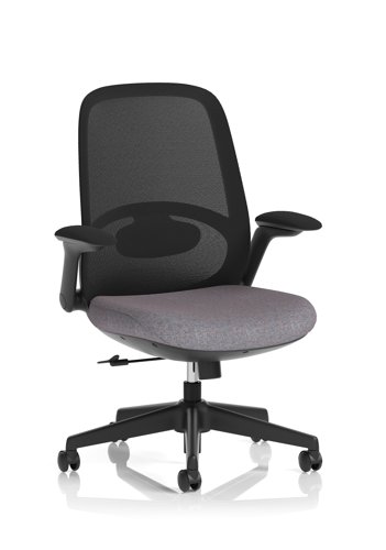 Crew 2 Task Operator Mesh Back Chair With Folding Arms Bespoke Colour Seat Rivet Fuse