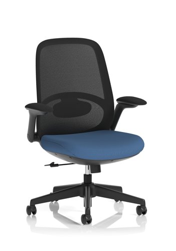 Crew 2 Task Operator Mesh Back Chair With Folding Arms Bespoke Colour Seat Quest Limpet
