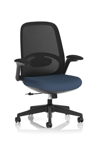 Crew 2 Task Operator Mesh Back Chair With Folding Arms Bespoke Colour Seat Quest Whelk