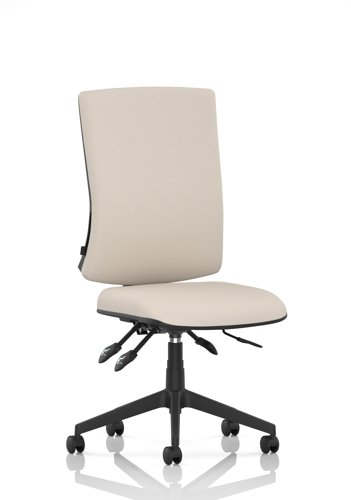 Orlena High Back Task Operator Chair Bespoke Colour Back And Seat Quest Salt