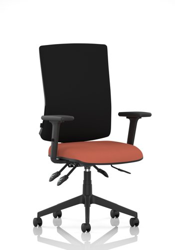 Orlena High Back Task Operator Chair With Arms Bespoke Colour Seat Quest Crab