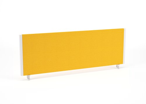 Impulse/Evolve Plus Bench Screen 1200 Bespoke Senna Yellow White Frame Dynamic