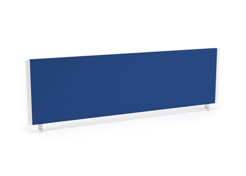 Impulse/Evolve Plus Bench Screen 1400 Bespoke Stevia Blue White Frame Dynamic