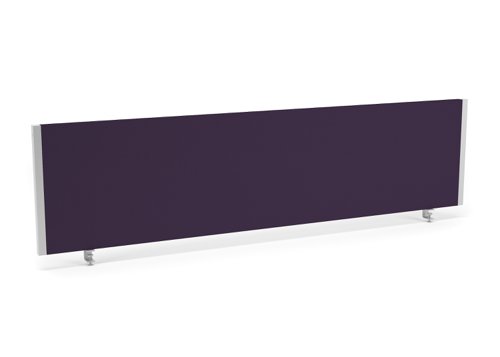 Impulse/Evolve Plus Bench Screen 1600 Bespoke Tansy Purple Silver Frame