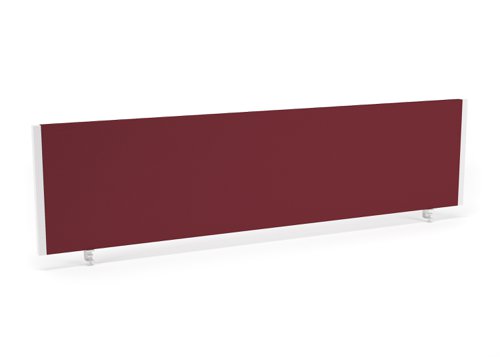Impulse/Evolve Plus Bench Screen 1600 Bespoke Ginseng Chilli White Frame
