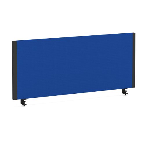 Impulse/Evolve Plus Bench Screen 1000 Black Frame Bespoke Stevia Blue Fabric