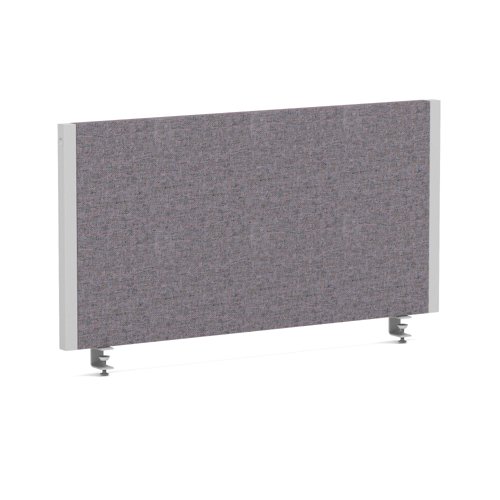 Impulse/Evolve Plus Bench Screen 800 Silver Frame Bespoke Rivet Fuse Fabric