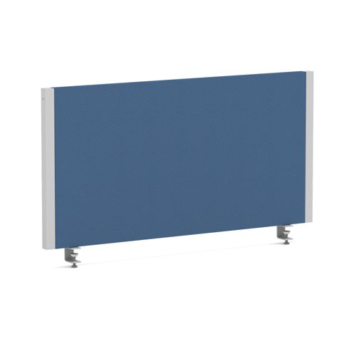 Impulse/Evolve Plus Bench Screen 800 Silver Frame Bespoke Quest Limpet Fabric