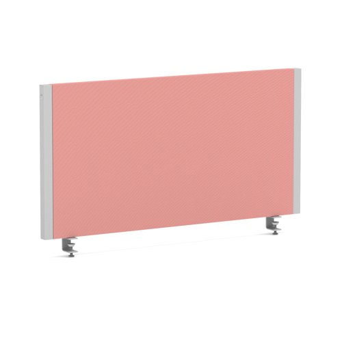 Impulse/Evolve Plus Bench Screen 800 Silver Frame Bespoke Quest Shrimp Fabric