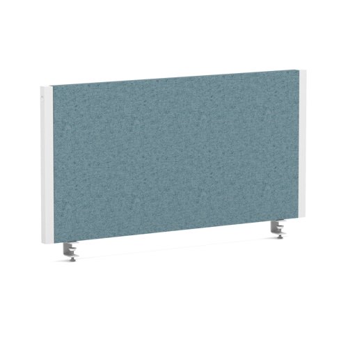 Impulse/Evolve Plus Bench Screen 800 White Frame Bespoke Rivet Quench Fabric