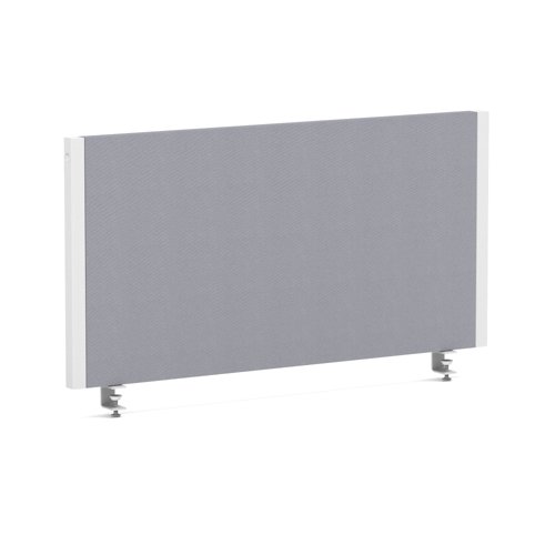 Impulse/Evolve Plus Bench Screen 800 White Frame Bespoke Quest Shell Fabric