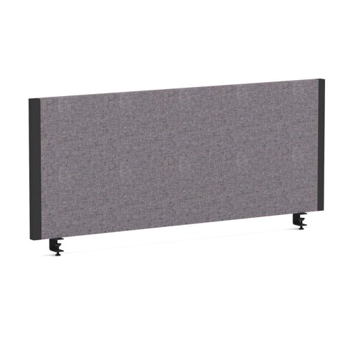Impulse/Evolve Plus Bench Screen 1000 Black Frame Bespoke Rivet Fuse Fabric