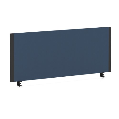 Impulse/Evolve Plus Bench Screen 1000 Black Frame Bespoke Quest Whelk Fabric