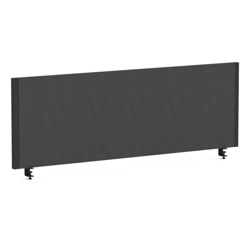 Impulse/Evolve Plus Bench Screen 1200 Black Frame Bespoke Quest Mussel Fabric