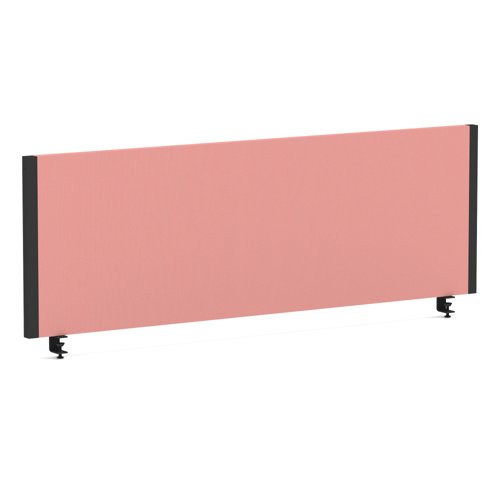 Impulse/Evolve Plus Bench Screen 1200 Black Frame Bespoke Quest Shrimp Fabric