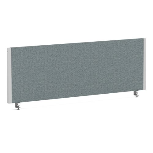 Impulse/Evolve Plus Bench Screen 1200 Silver Frame Bespoke Rivet Tensile Fabric