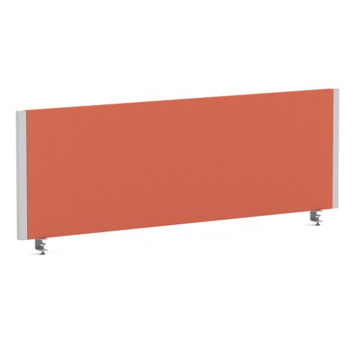 Impulse/Evolve Plus Bench Screen 1200 Silver Frame Bespoke Quest Crab Fabric