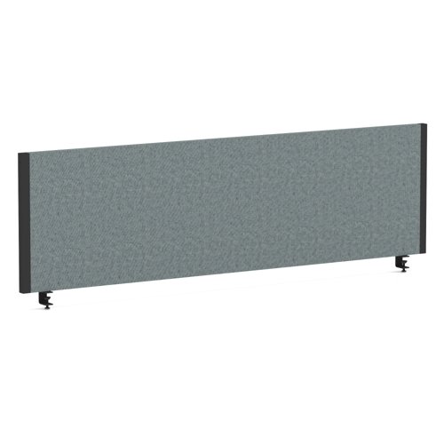 Impulse/Evolve Plus Bench Screen 1400 Black Frame Bespoke Rivet Tensile Fabric