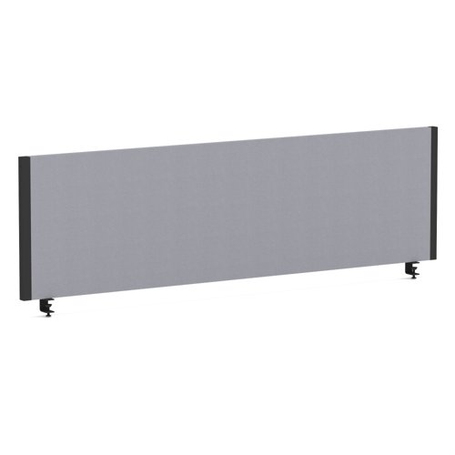 Impulse/Evolve Plus Bench Screen 1400 Black Frame Bespoke Quest Shell Fabric