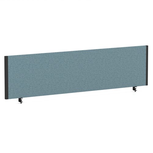 Impulse/Evolve Plus Bench Screen 1600 Black Frame Bespoke Rivet Quench Fabric