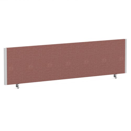 Impulse/Evolve Plus Bench Screen 1600 Silver Frame Bespoke Rivet Forge Fabric