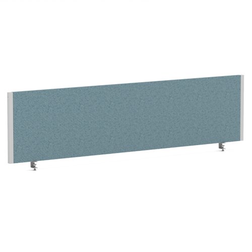 Impulse/Evolve Plus Bench Screen 1600 Silver Frame Bespoke Rivet Quench Fabric