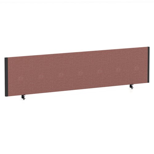 Impulse/Evolve Plus Bench Screen 1800 Black Frame Bespoke Rivet Forge Fabric