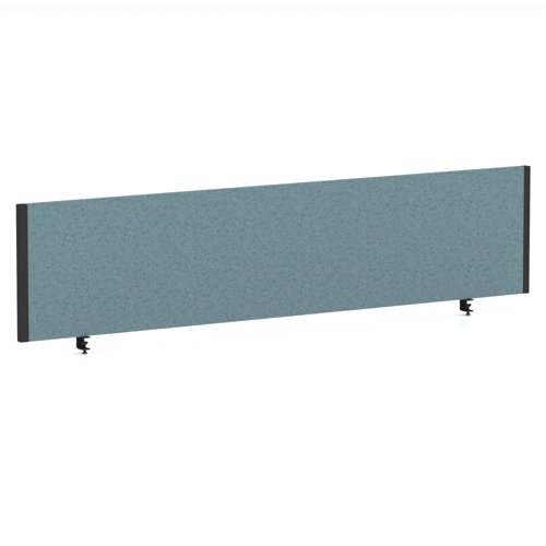 Impulse/Evolve Plus Bench Screen 1800 Black Frame Bespoke Rivet Quench Fabric