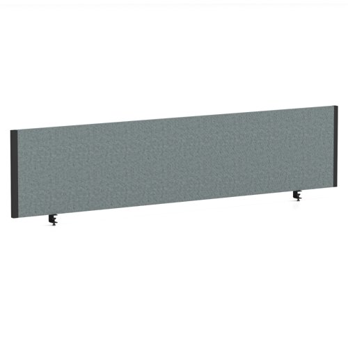 Impulse/Evolve Plus Bench Screen 1800 Black Frame Bespoke Rivet Tensile Fabric