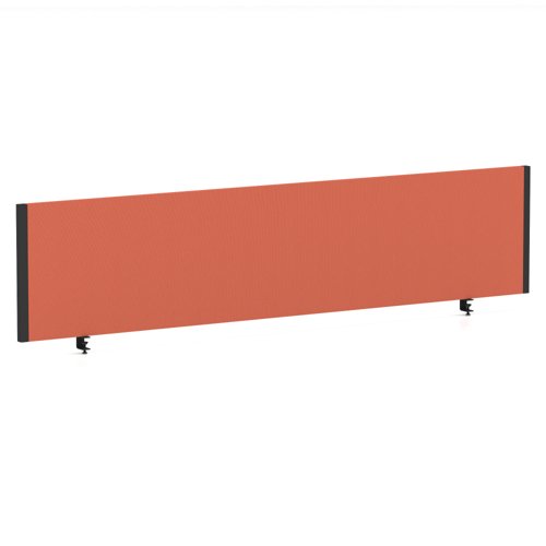 Impulse/Evolve Plus Bench Screen 1800 Black Frame Bespoke Quest Crab Fabric
