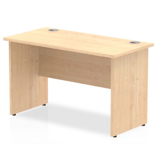 Impulse 1200/600 Rectangle Panel End Leg Desk Maple