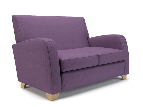 Wynne 132cm Wide Sofa Prime Fabric Light Wood Feet